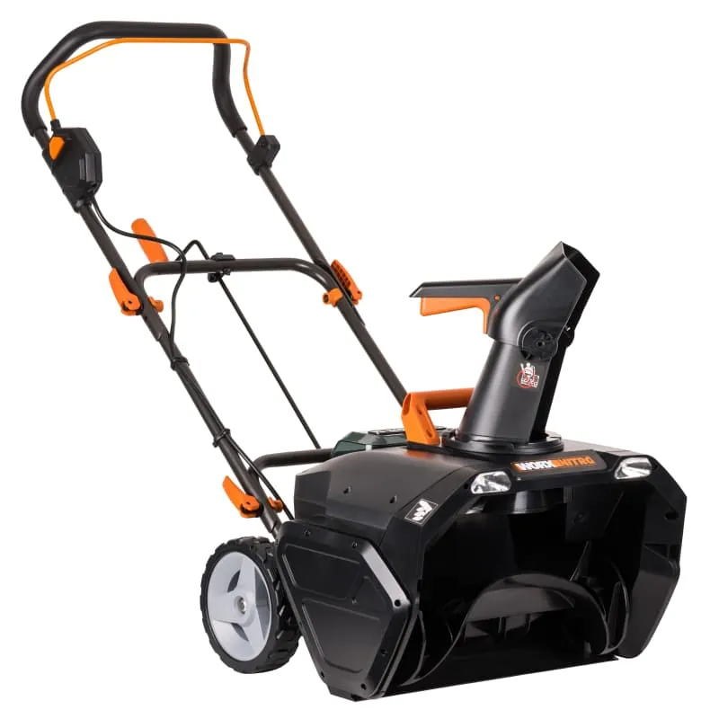 Снегоуборщик WORX WG471E 40V 50см бесщеточный аккумуляторный — детальное фото