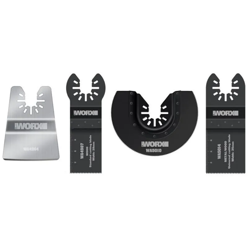 Набор насадок WORX WA5092 для реноватора 4шт. — детальное фото