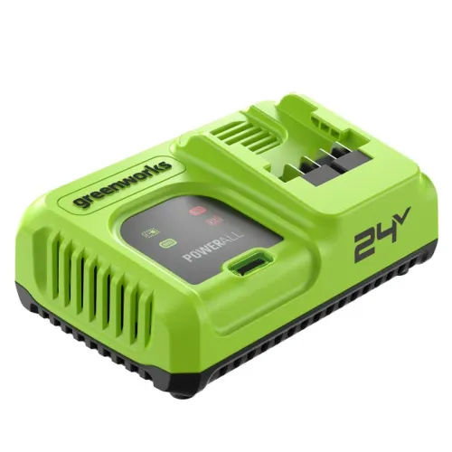 Ультрабыстрое зарядное устройство Greenworks G24C8 24V 2958707 (8 A) — детальное фото