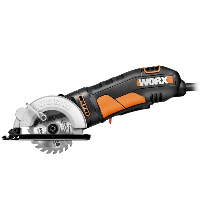 Дисковая пила WORX WX423 220V WORXSaw 400Вт 85мм электрическая — детальное фото