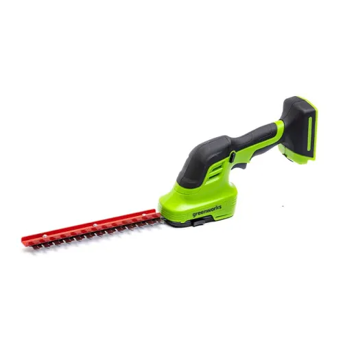 Садовые ножницы-кусторез Greenworks G24SHT 24V 1600607 аккумуляторные — детальное фото