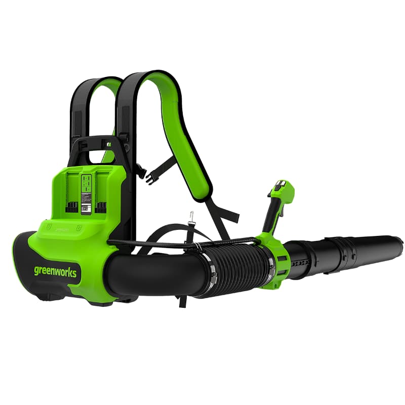Ранцевая воздуходувка аккумуляторная Greenworks 40V 2408107, бесщеточная, без АКБ и ЗУ
