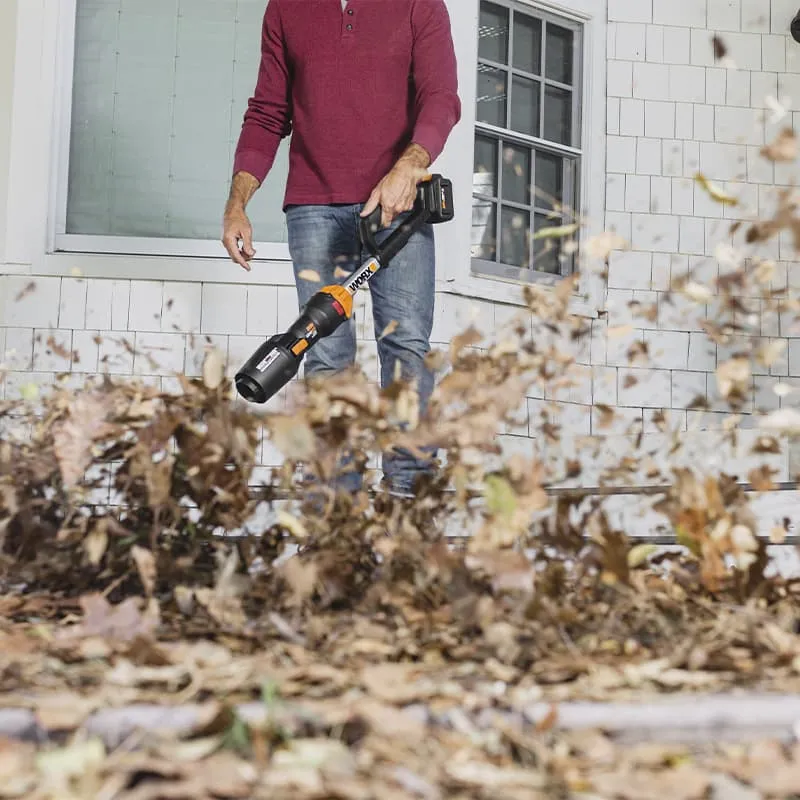 Воздуходувка WORX WG543E 20V аккумуляторная бесщеточная — детальное фото