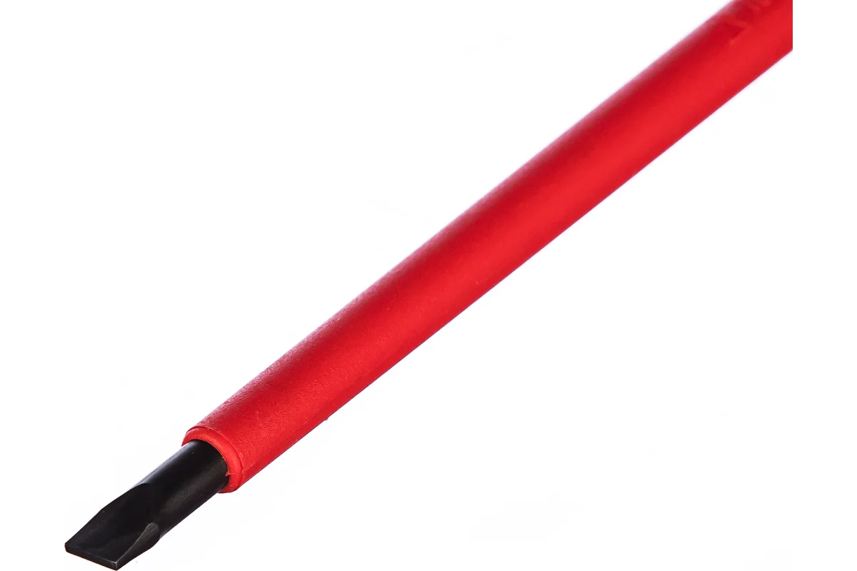 Диэлектрическая отвертка Felo Ergonic 6,5х1,2х150 плоская шлицевая 41306590 — детальное фото