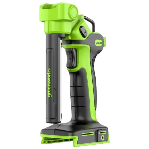 Рабочий аккумуляторный LED-фонарь Greenworks G24UL 24V 3503707 (650 Лм) со сменными плафонами аккумуляторный — детальное фото