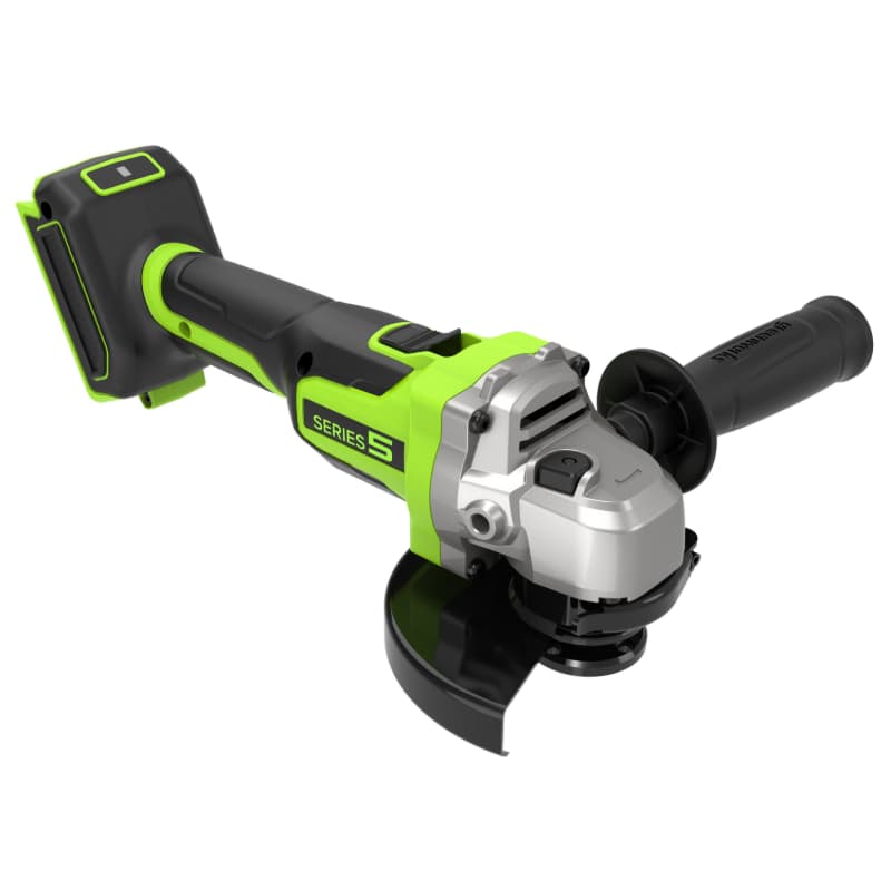 Угловая шлифовальная машина  Greenworks AG5900 24V 3201007 (125 мм) аккумуляторная — детальное фото