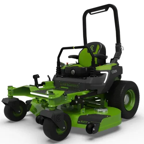 Садовый райдер с нулевым радиусом разворота Greenworks ZTC152 82V 7405107 (152 см) аккумуляторный — детальное фото