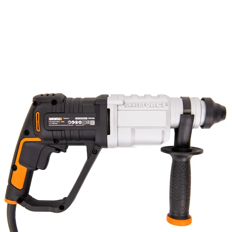 Перфоратор WORX WX339 220V 800Вт 2,5Дж электрический — детальное фото