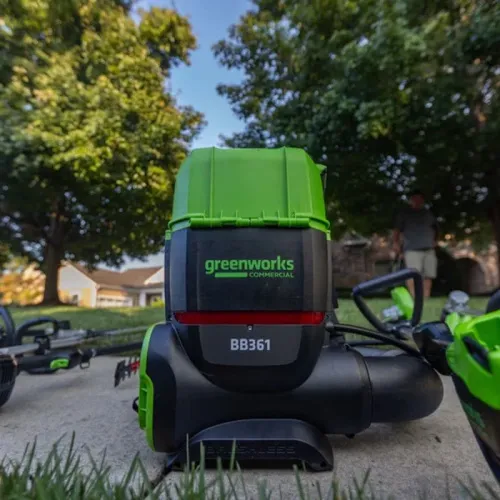 Воздуходув ранцевый Greenworks GD82BP2 82V 2408307 бесщеточный аккумуляторный — детальное фото