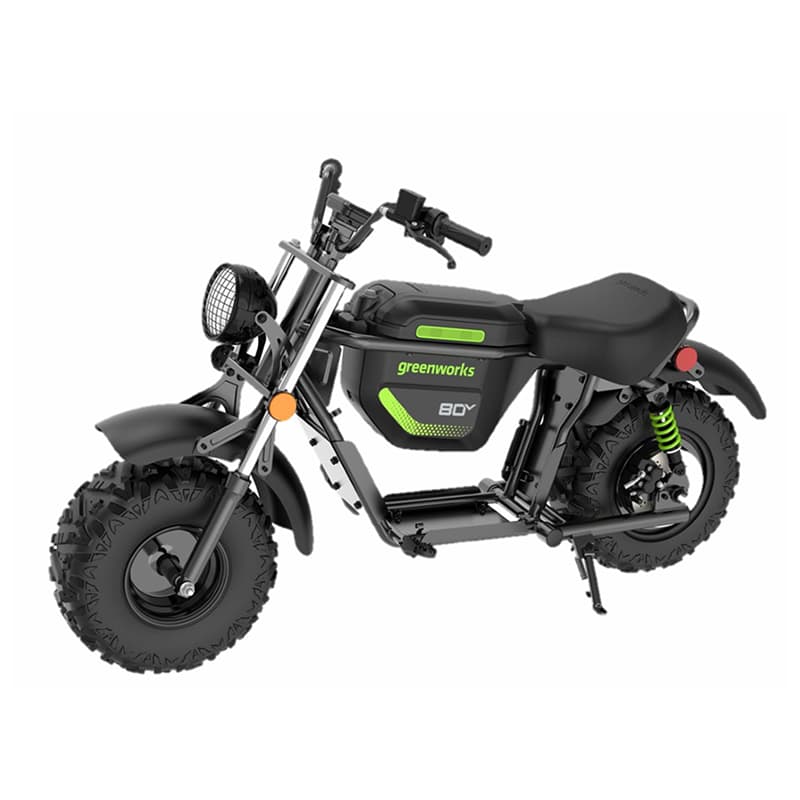 Мини-мотоцикл для бездорожья Greenworks MB53000 82V аккумуляторный