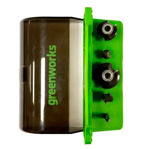 Набор фрез ( 5 шт.) 2953207 для фрезера Greenworks G24RO 24V — детальное фото