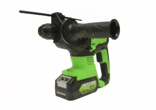 Перфоратор Greenworks GD24SDS2 24V 3803007 (2 Дж) бесщеточный аккумуляторный — детальное фото