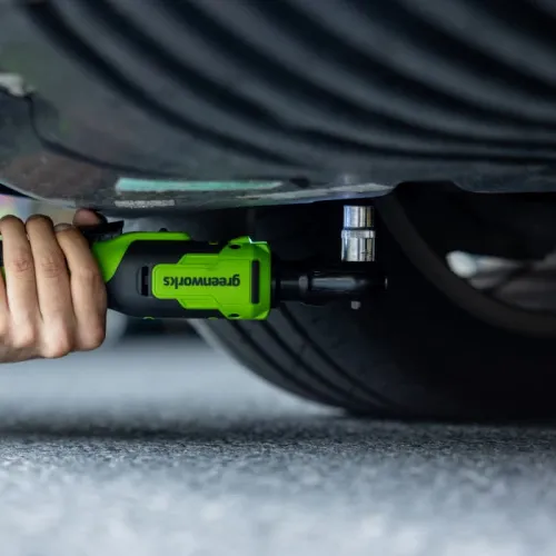 Гайковерт-трещотка Greenworks GD24RW 24V 3804007 (1/2") бесщеточная аккумуляторная — детальное фото